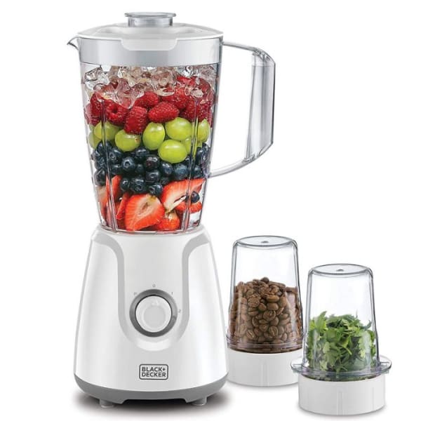 Blender BLACK & DECKER 400 W blanc (BX4000) Blender BLACK & DECKER 400 W blanc (BX4000)